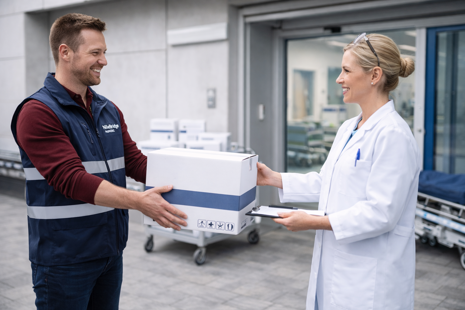 NileBridge Nordic levererar medicintekniska produkter till klinisk personal